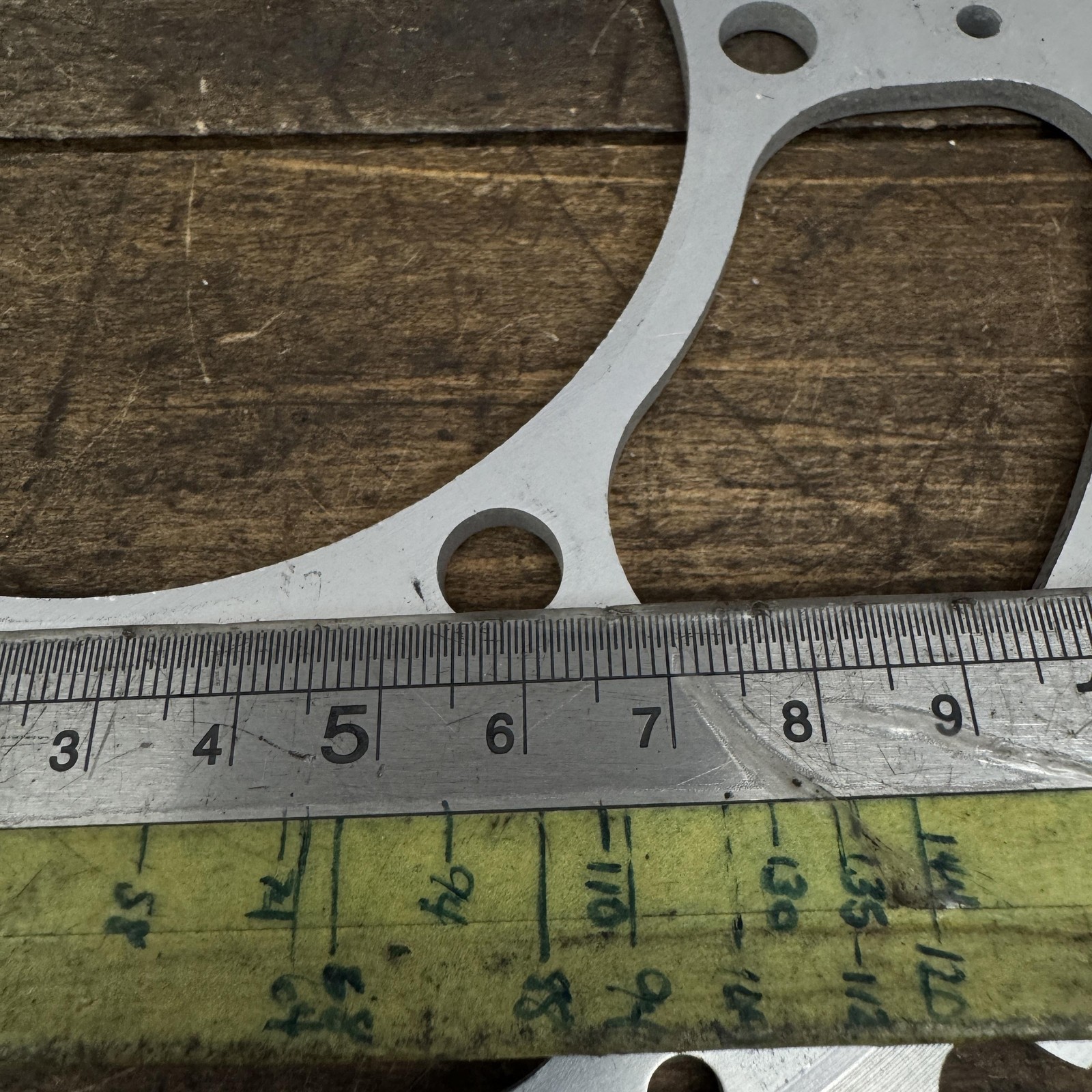 Vintage Stronglight 52T Chainring 116mm 6-Arm NOS Drilled Aluminum Road Bike