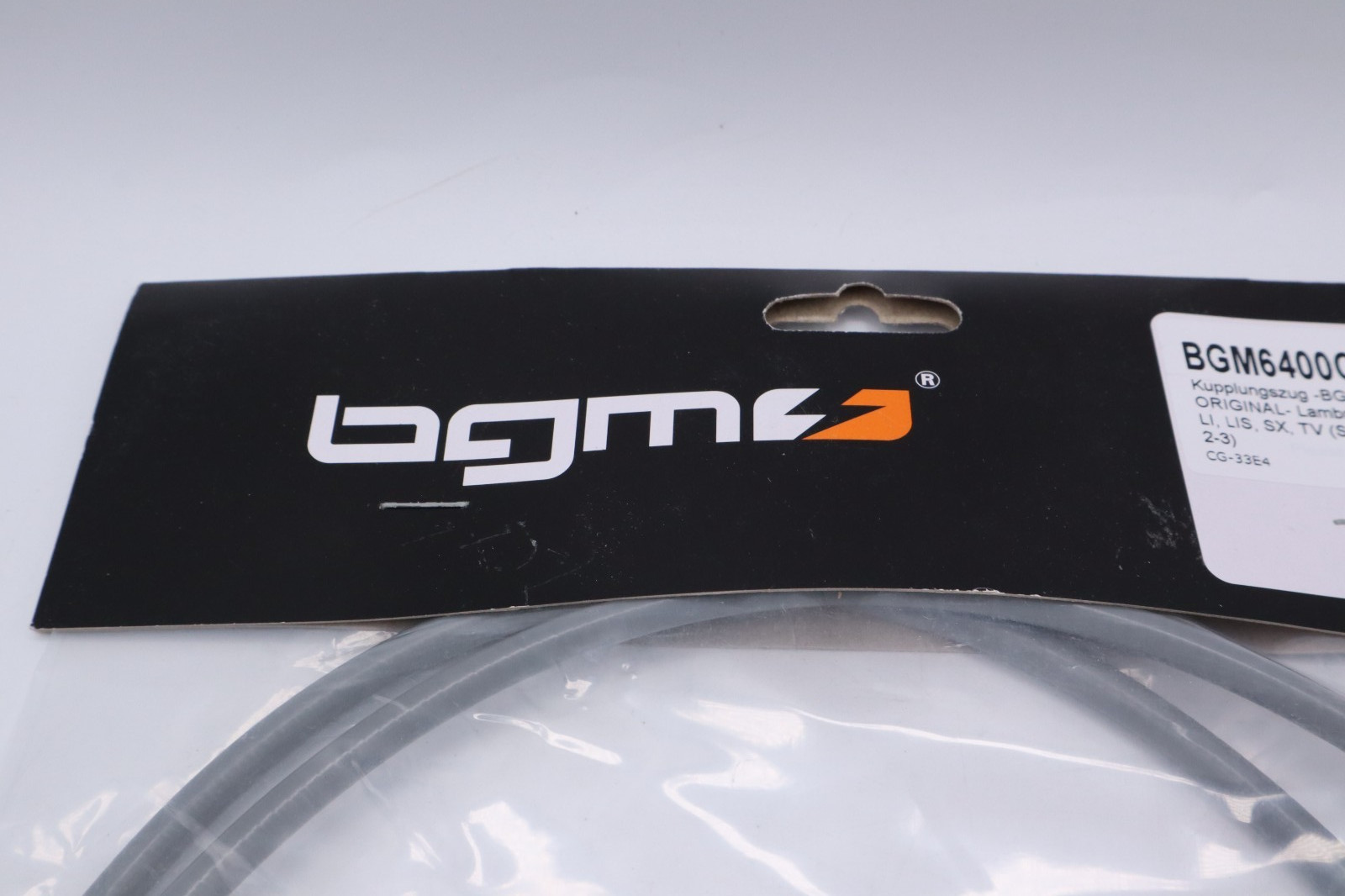 BGM teflon lined gear cable