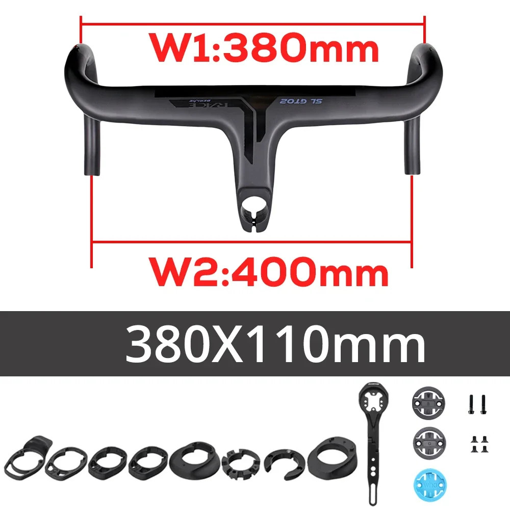 Road Bike All Carbon Integrated Self-propelled Clamp Diameter 28.6mm 80-120mm