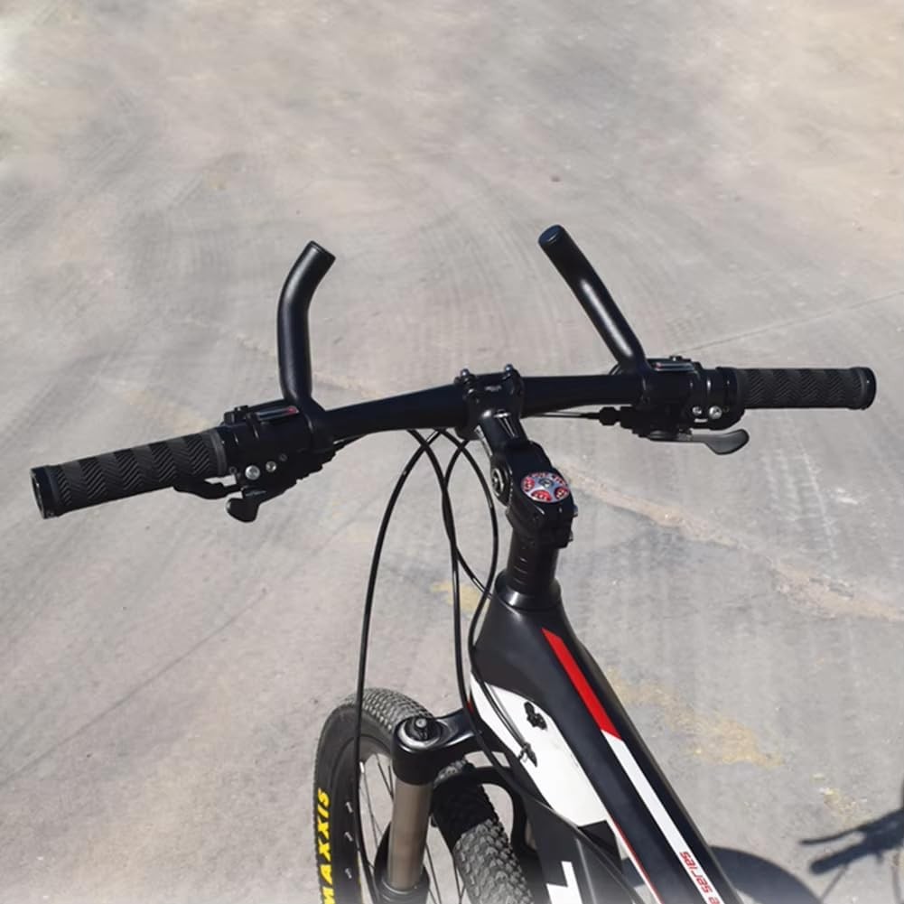 MTB Bike Handlebar Ends Ergonomic Handlebar Extender Bar for 22.2mm Handlebar