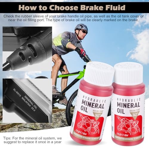 High Performance Mineral Oil Brake Fluid 120ml for Shimano, Tektro and TRP
