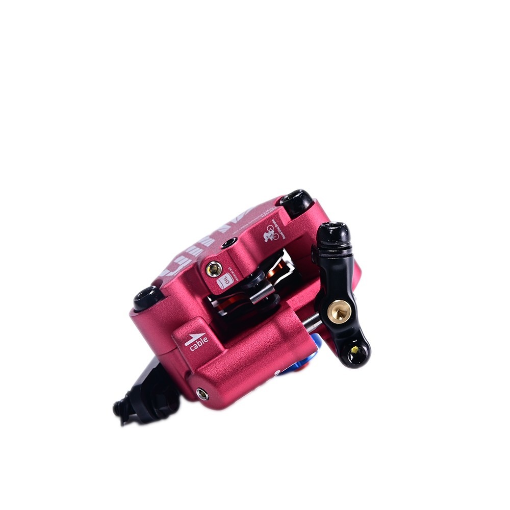 Juin Tech F1S 2piston Quick Gap Adjust Cable hybrid hydraulic brake flat mount