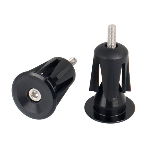 Bike Bicycle Aluminum Handlebar Grips Cap Plug Handle Bar Caps End Plugs 17-23mm