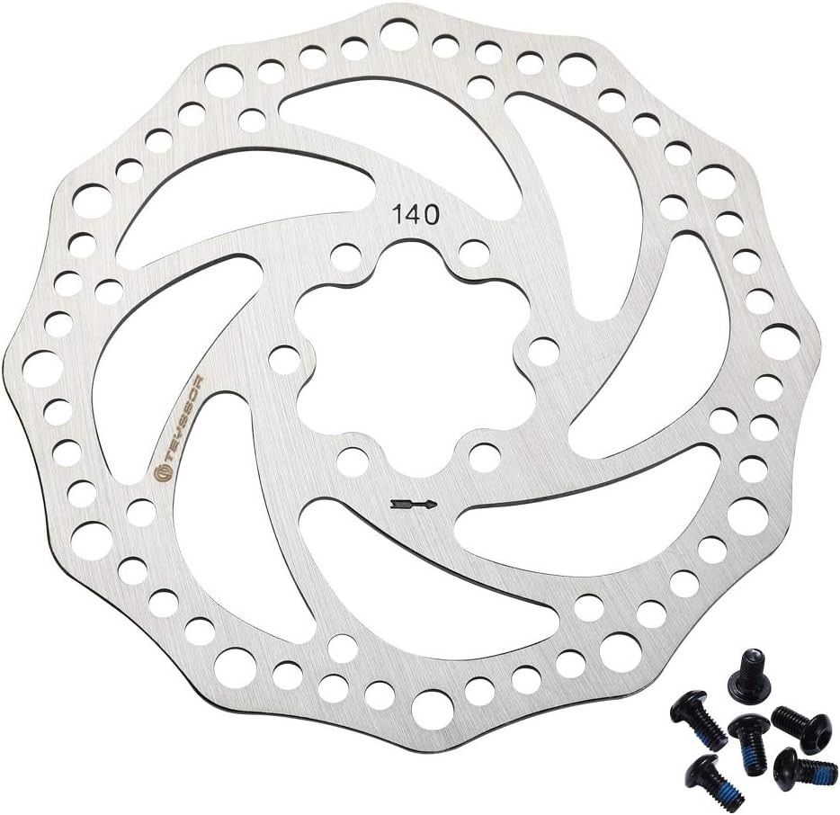140Mm 160Mm 180Mm 203Mm Bike Disc Brake Rotor with 6 Bolts Fit for Road