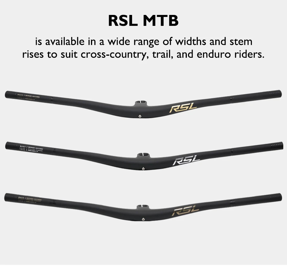 Carbon Fiber Integrated MTB Handlebar for Cross Country Riding 27.5mm Rise