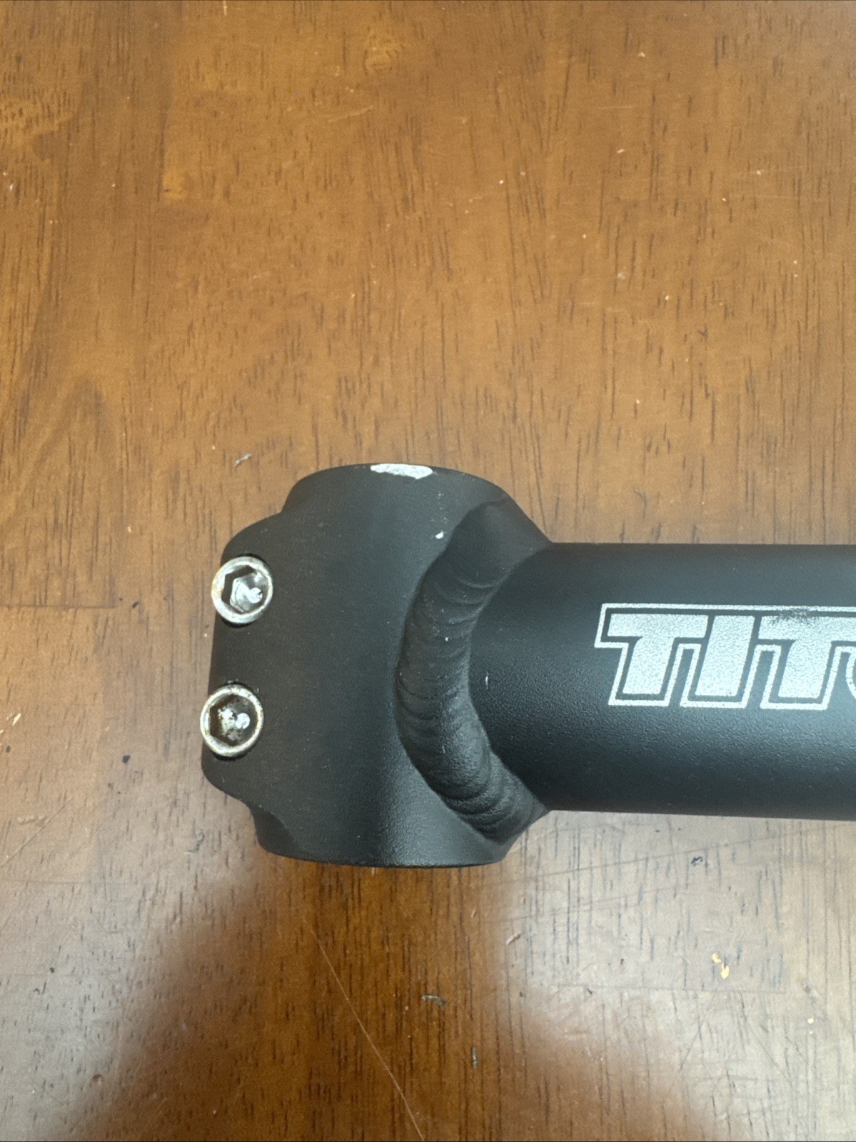 Titec Threadless Stem Alloy Black Bicycle 125mm / 1 1/8 / 25.4
