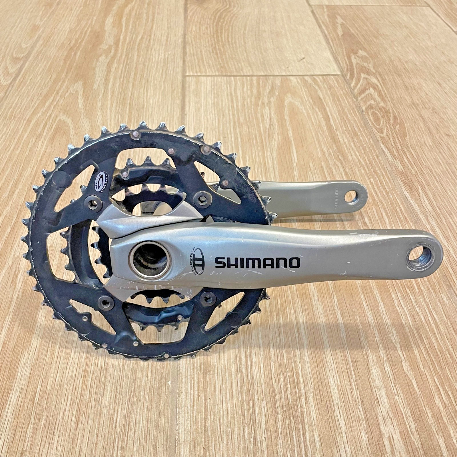 Shimano Deore XT FC-M762 Hollowtech II 175 Triple Crankset