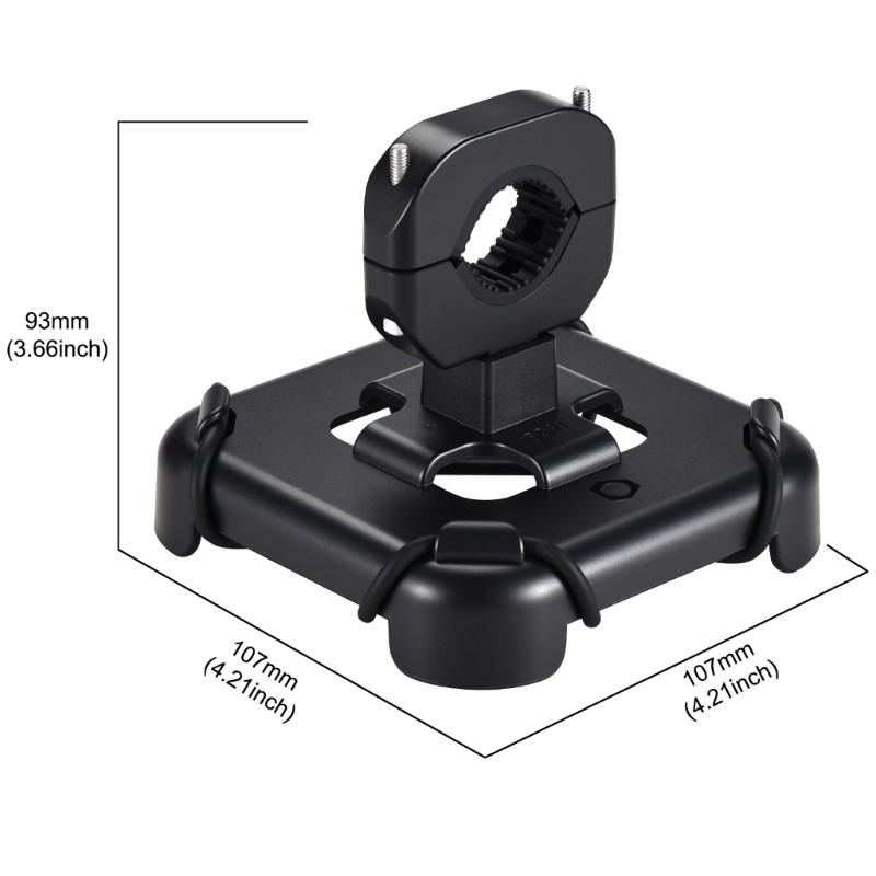 Secure Speaker Attachment For Cycling Motorcycle Handlebar 25mm to 32mm Diameter
