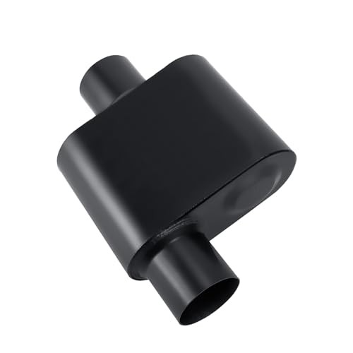 Muffler 2.25″ offset in | 2.25″ center out | overall 13″ Offset in | Center out