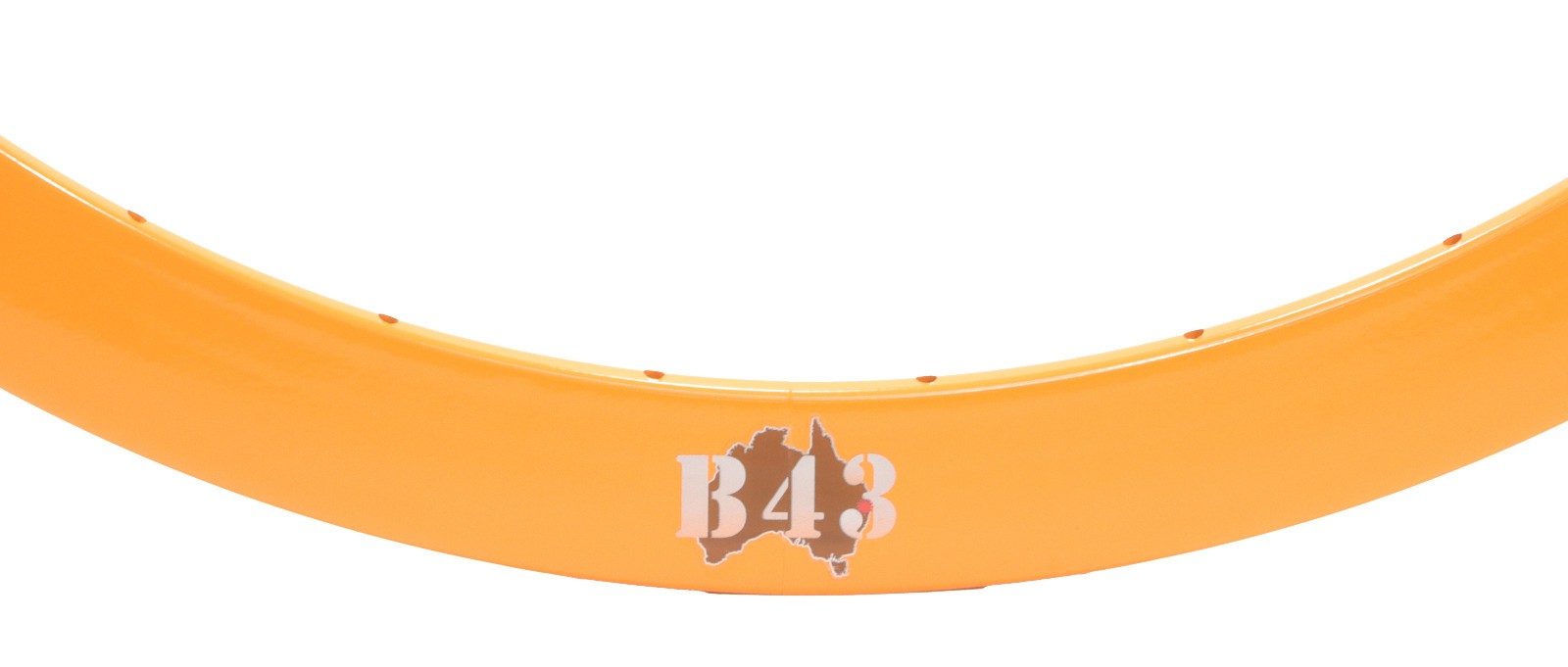 Velocity B43 Rim 700c 32H Orange NMSW Australia Triple-Walled Alloy 00s NEW NOS