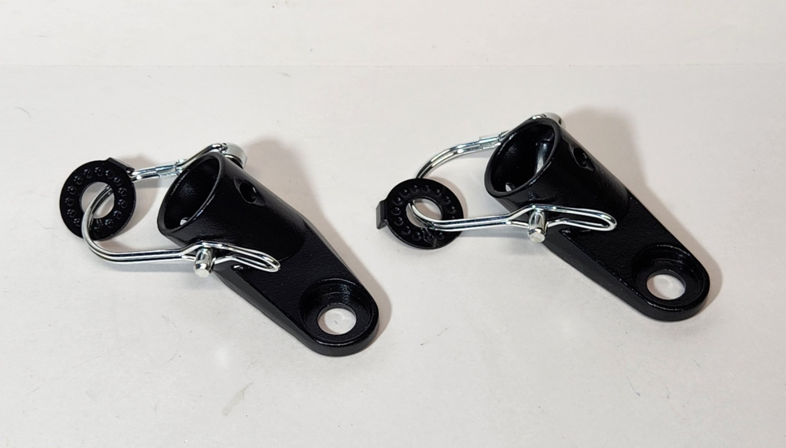 Portable Bicycle Trailer Hitch Coupler Quick Attachment to Bike Rear Axle 2 Pcs