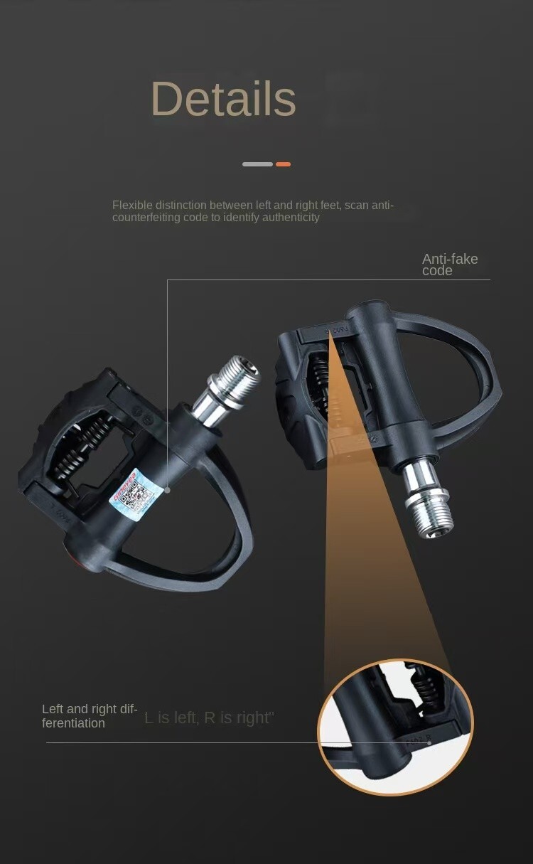 Bike Pedals Bicycle Lock Cleat Pedals Self-locking Nonslip SPD Cycling Outdoor