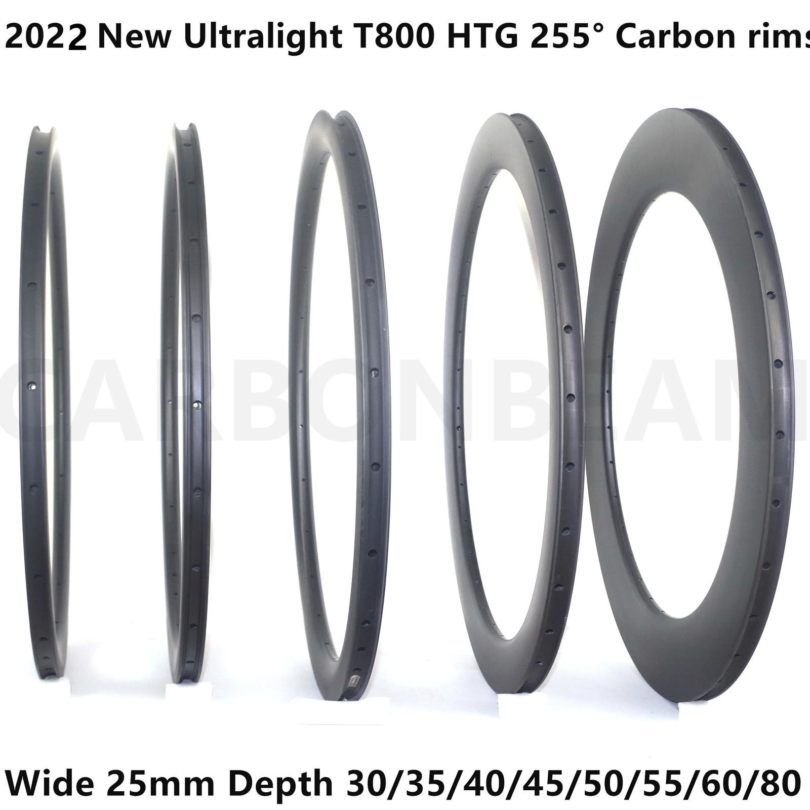 700c Super Light Carbon Fiber Bicycle Rims Road Bike Disc/V Brake Wheels 20 24H