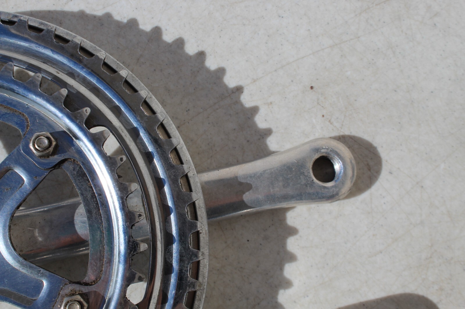 VTG Tracer Square Taper Double Crankset 170mm 52/40t Alloy Road