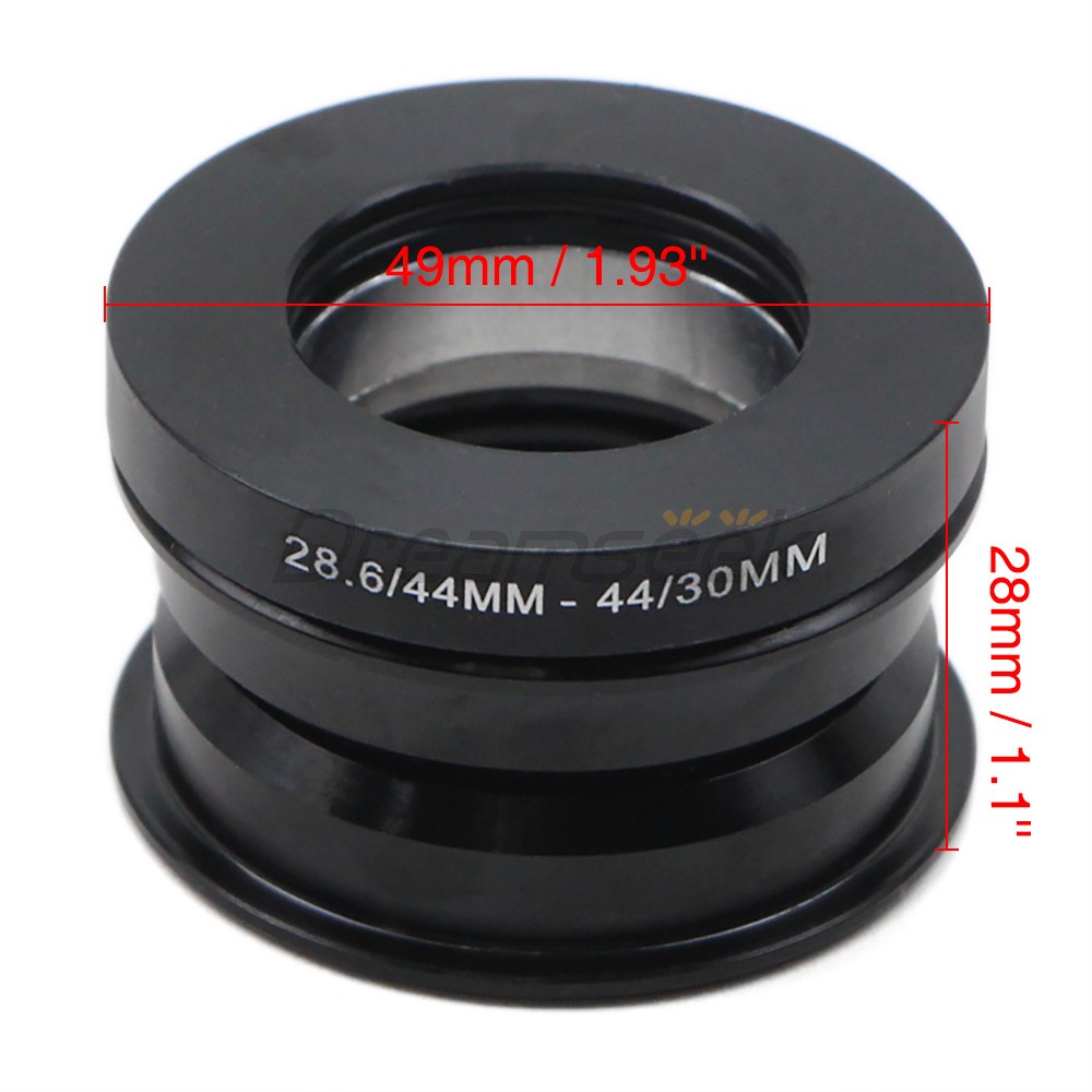 Bicycle Headset Bike Threadless External Bearing Fork Stem Steerer Cap Folding