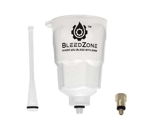 Bleed Funnel and M4 Funnel Adapter for Zoom Hydraulic Brake Bleed Kit –