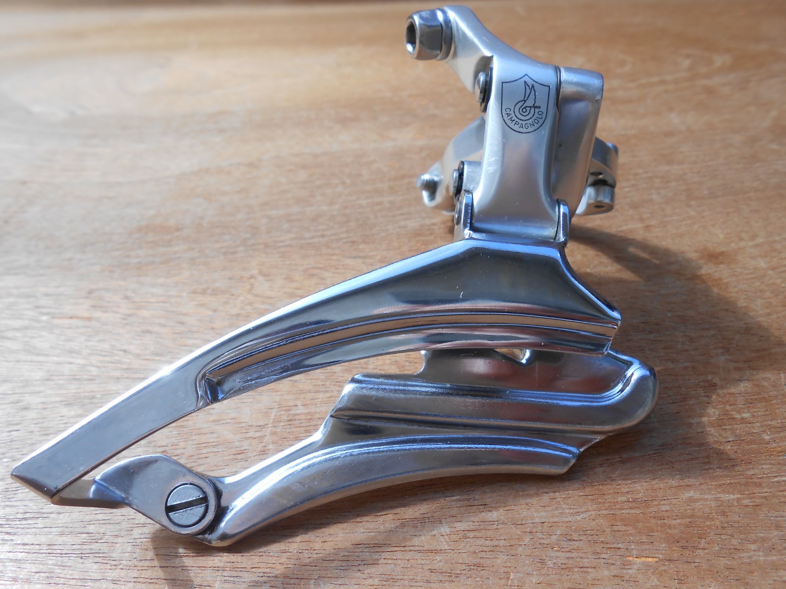 Vintage Campagnolo Record O.R. MTB Rear Derailleur Triple Bottom Pull 31.8 Clamp
