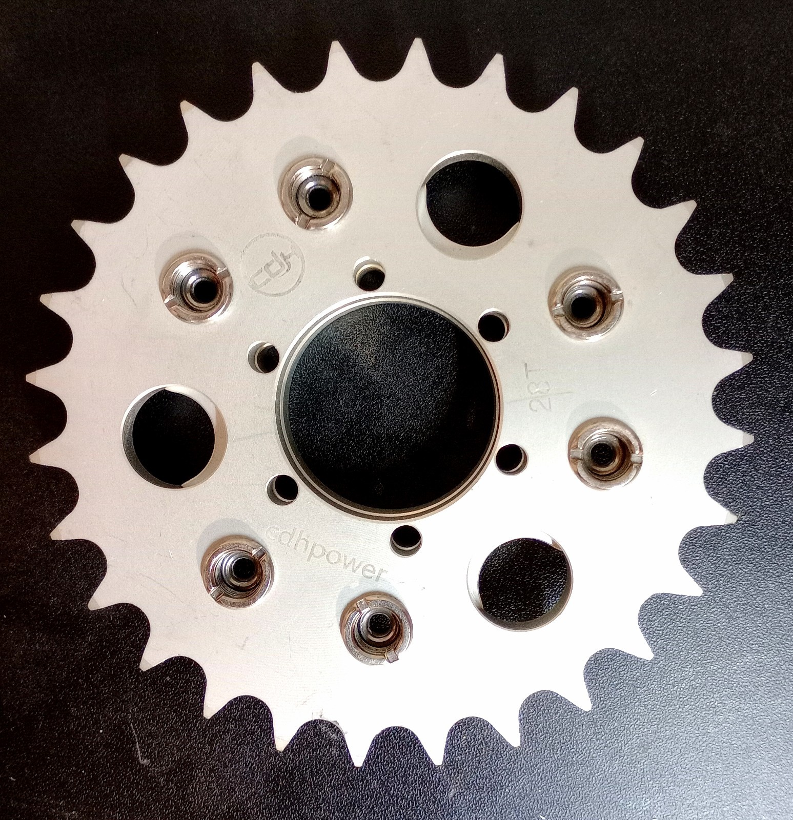 Motorized Bicycle Disk Brake Rotor Adapter