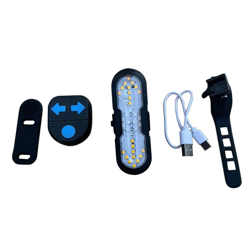 Wireless Remote Turn Signal Light with for Type C Fast Charging and Multiple