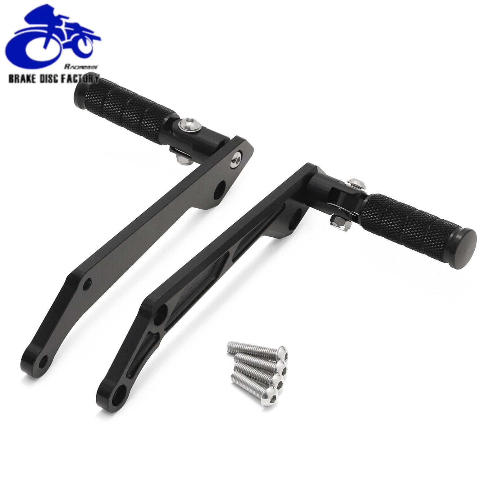 Rear Foot Pegs Pedal Bracket For SUR-RON X Light Bee X For 79Bike Falcon M Black