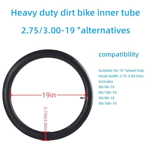 70/100-19 80/100-19 2.75/3.00-19 3.00-19 Electric Dirt Bike Inner Tube Heavy