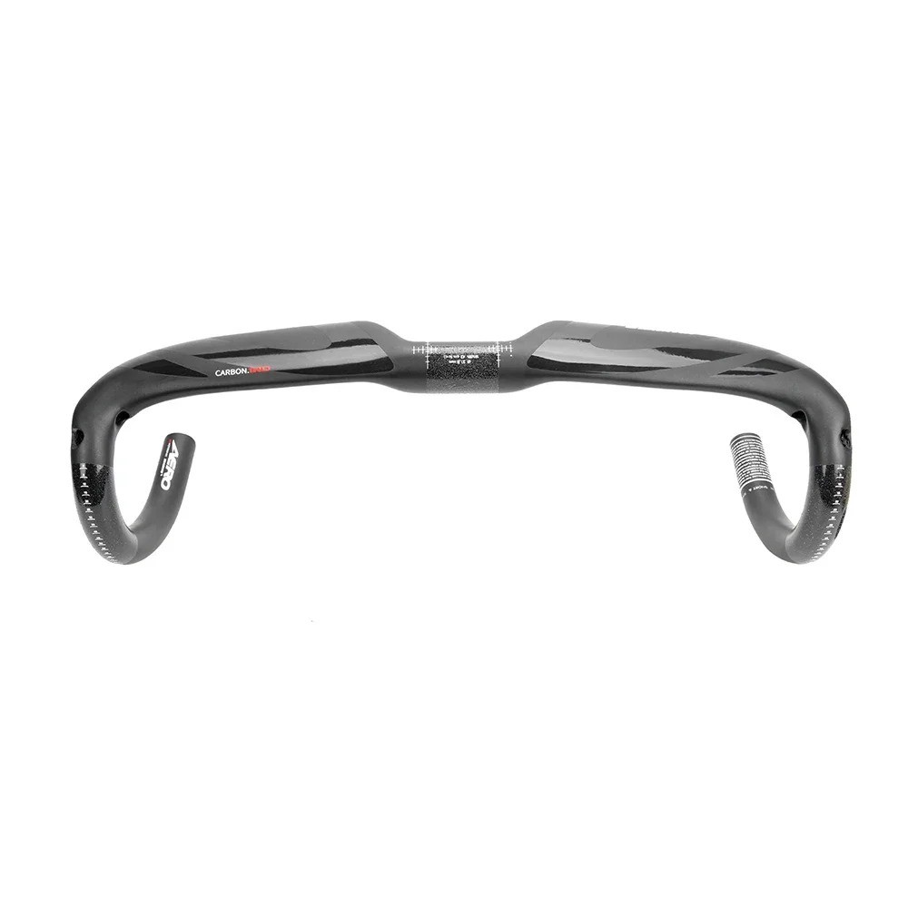 Carbon Fiber Road Bike Handlebar 31.8mm Diameter 360-440mm Bike Accessories