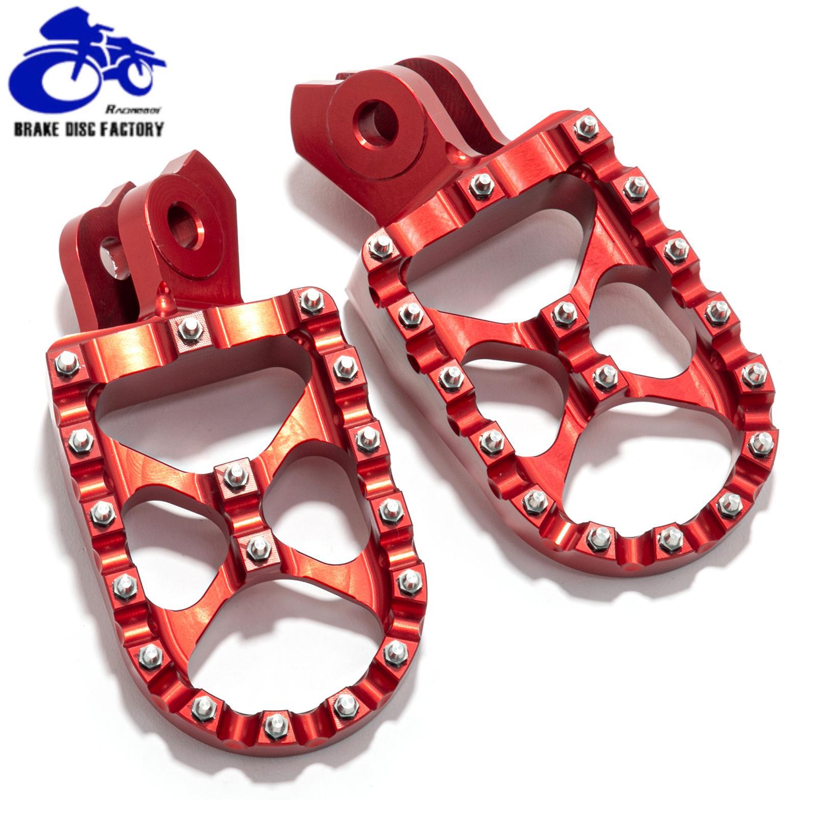 57mm Wide Fat Billet Foot Pegs Footpegs for SUR-RON Light Bee X for eride pro ss