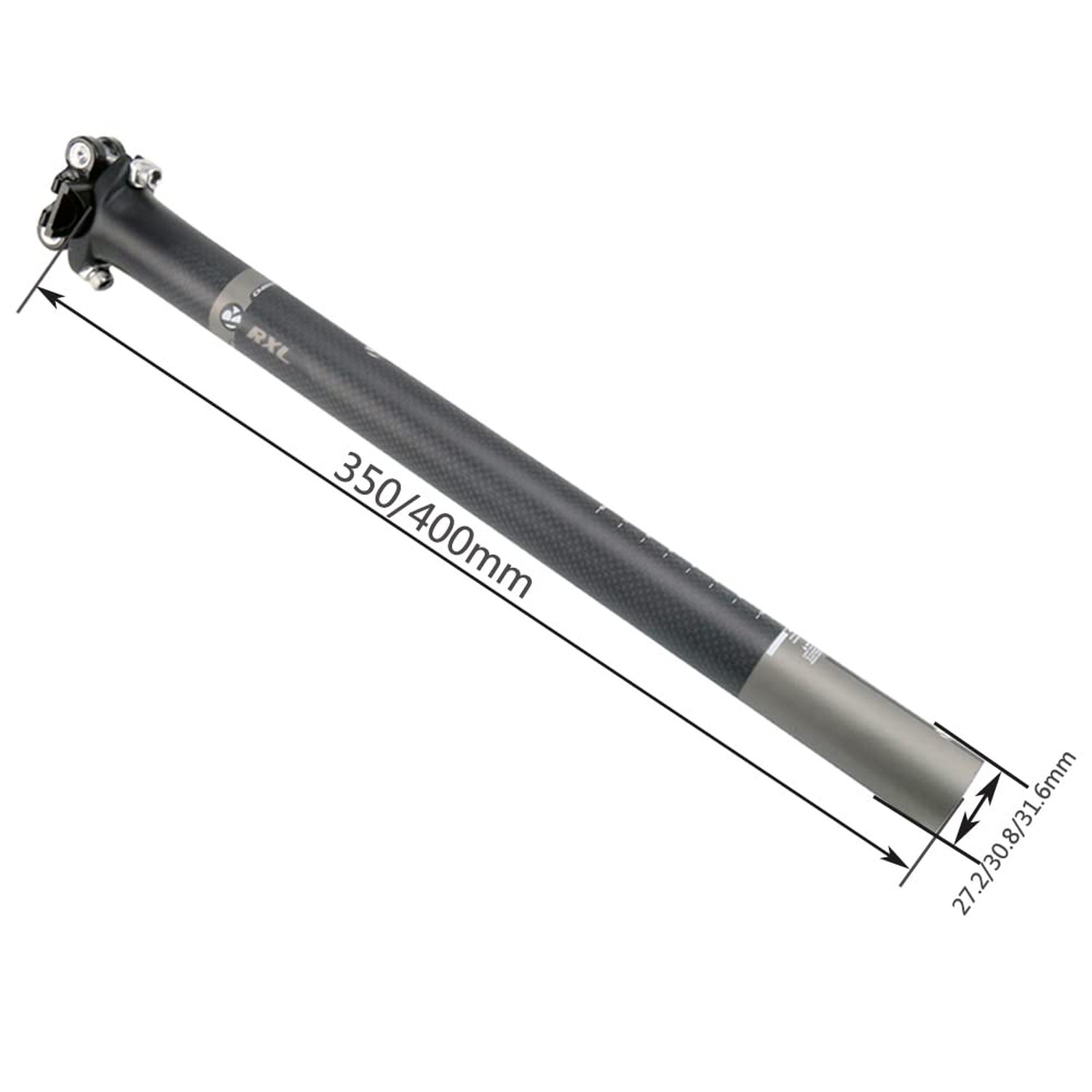 Carbon Fiber + Aluminum Alloy Road Bike, Mountain Bike Seatpost, 27.2/30.8/31…