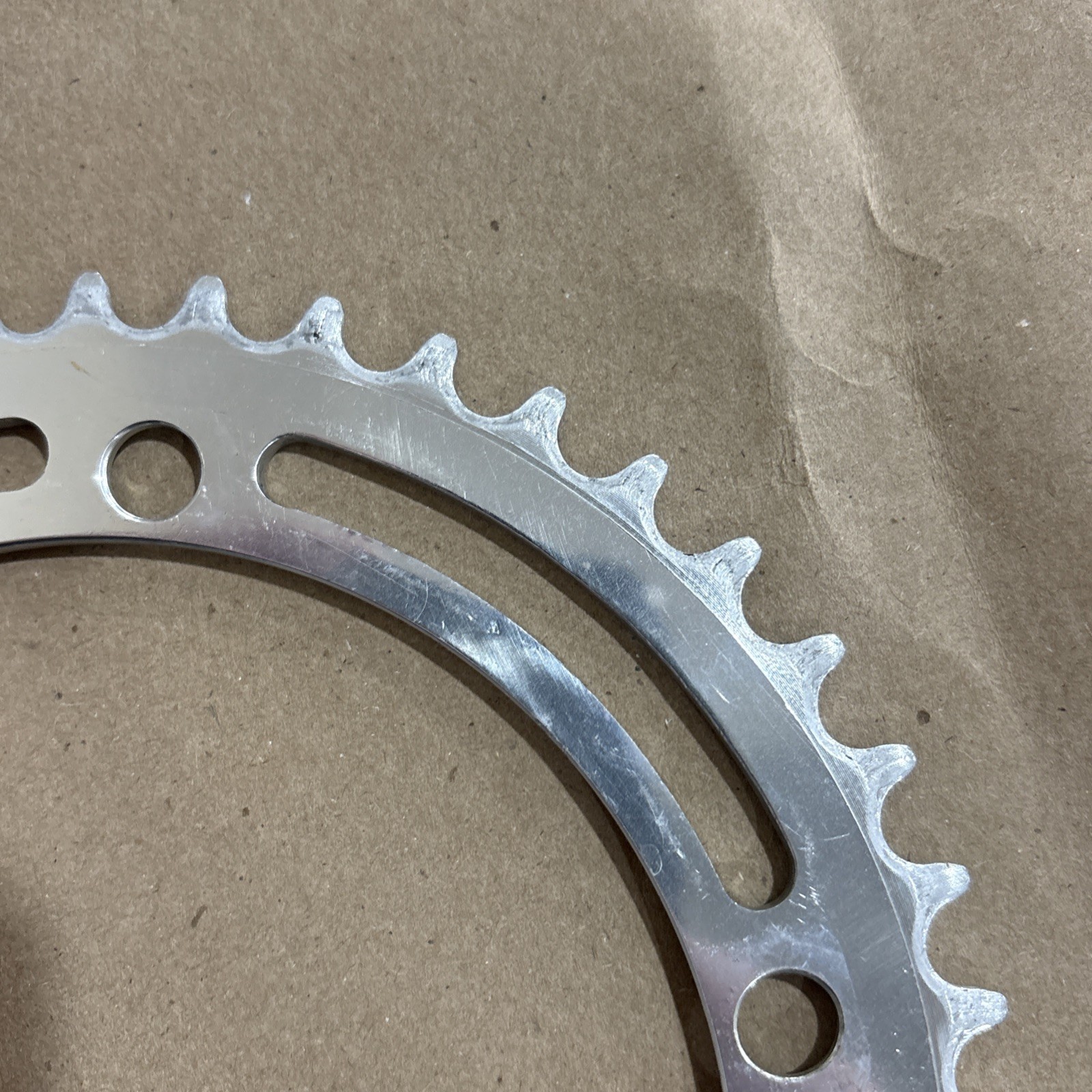 CAMPAGNOLO RECORD CHAIN RING 45 TOOTH 144 BCD 6, 7, OR 8 SPEED