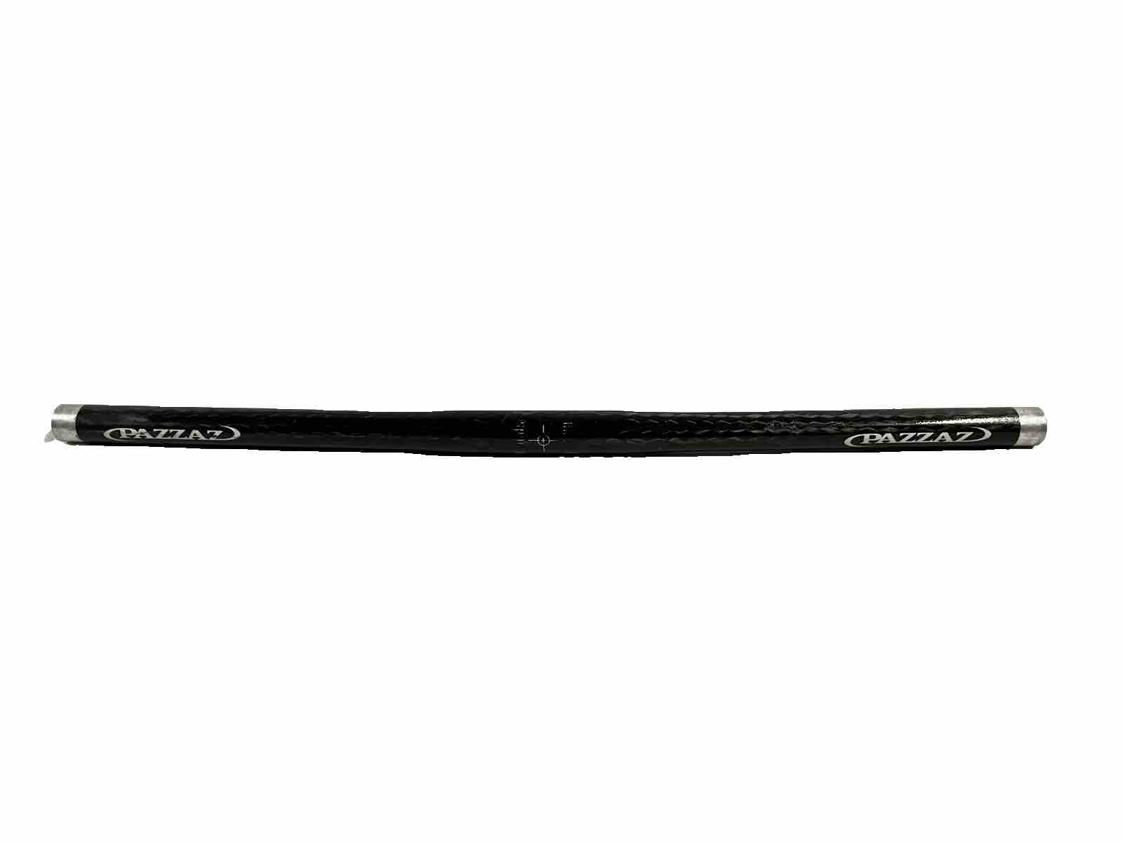 Pazzaz Vintage Carbon Fiber Mountain Bike Handlebars 560mm X 25.4 Clamp