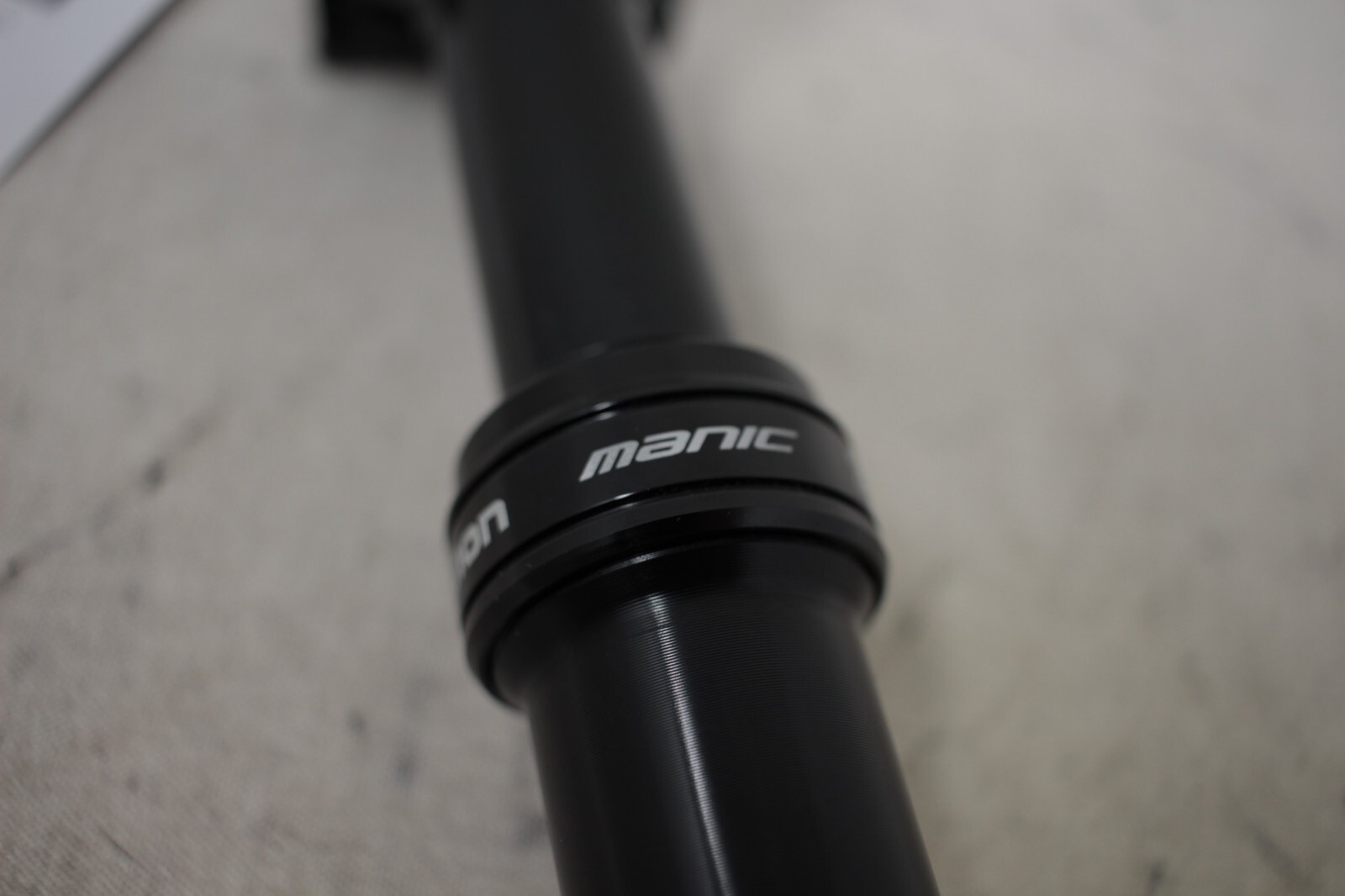 NEW X-Fusion Manic 50 27.2 350mm Alloy Remote Dropper Gravel Bike Seatpost Black