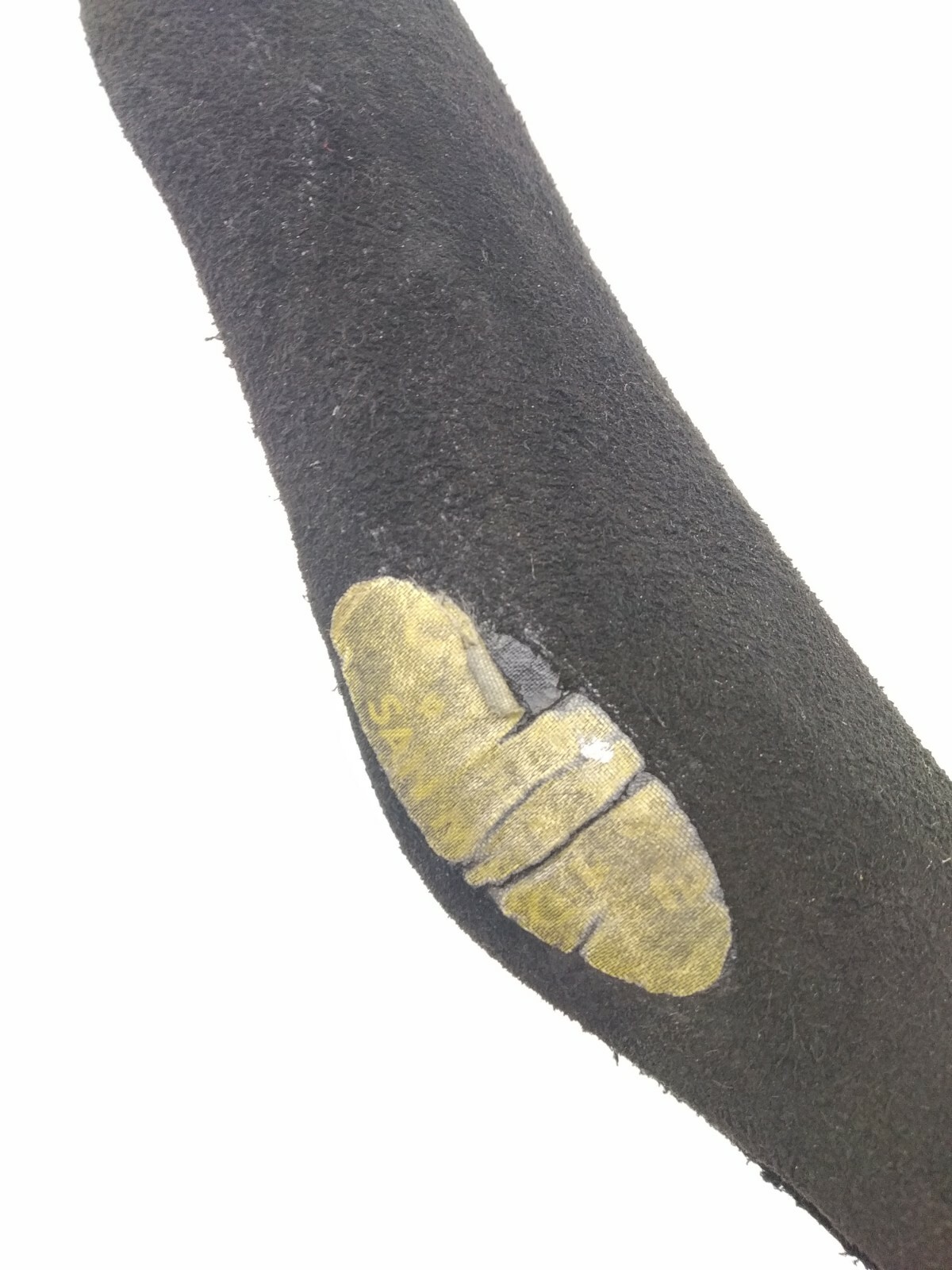 Vintage Sellino Saddle San Marco Corsaire Black Black Suede