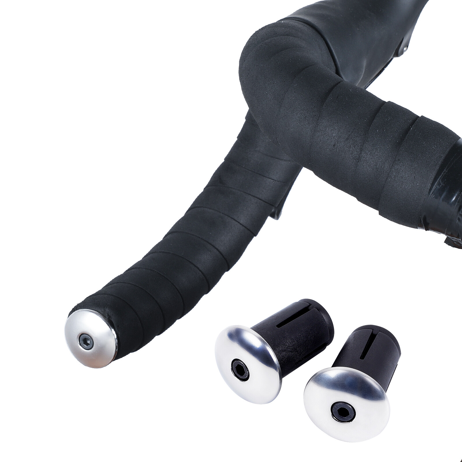 WEST BIKING Bicycle Handlebar Grip Plugs Bar End Cap Cover MTB Bike Bar Ends