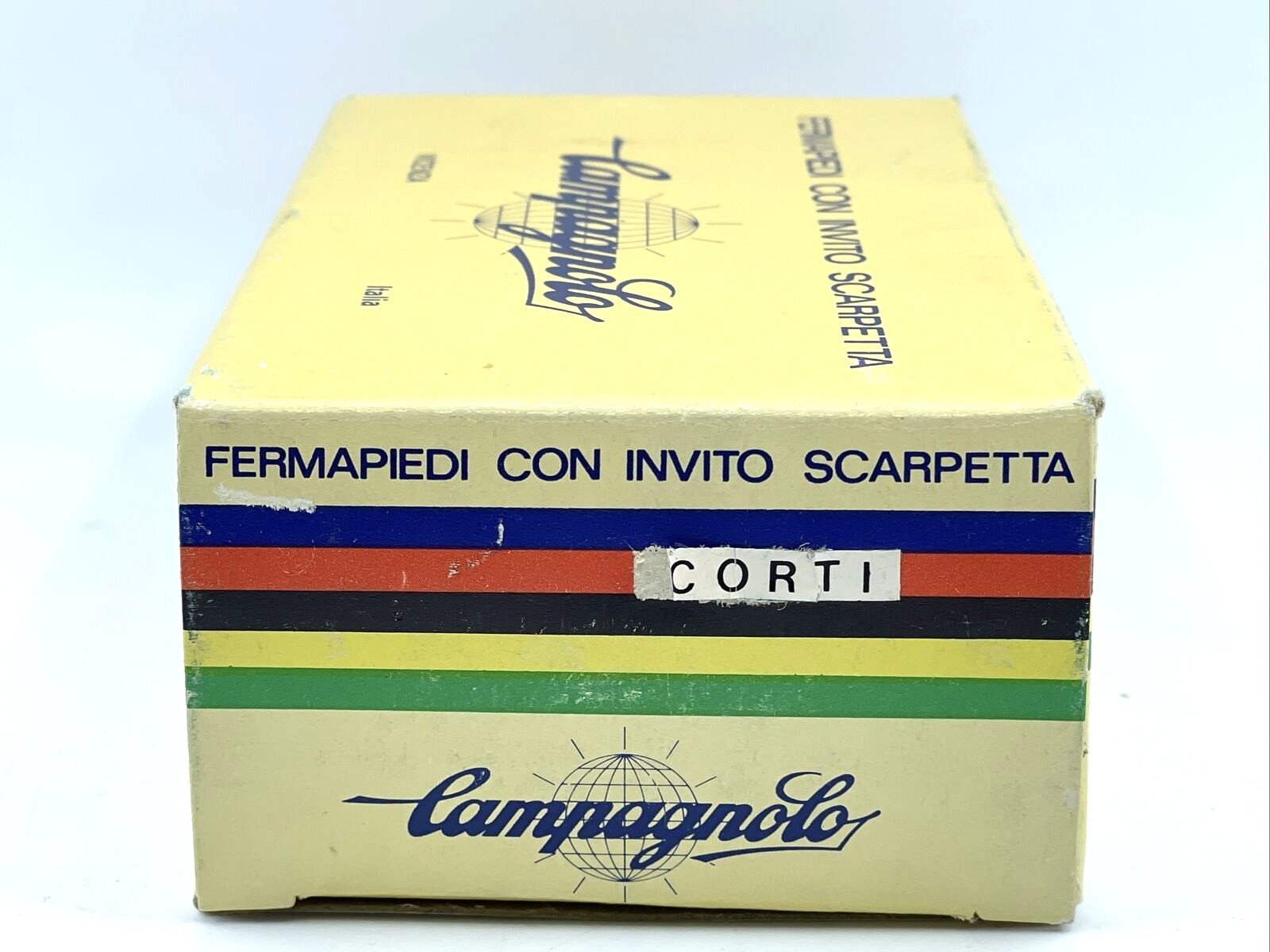 NOS Campagnolo NUOVO RECORD Small Road Chromed Steel Toe Clips NEW IN BOX!