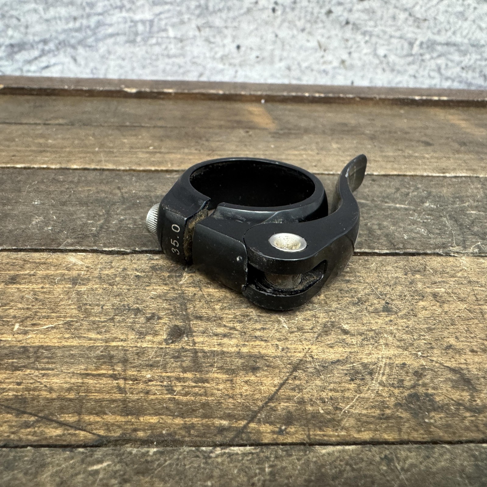 Salsa Quick Release Seatpost Clamp 35.0mm Black Alloy MTB Road Bike 45g