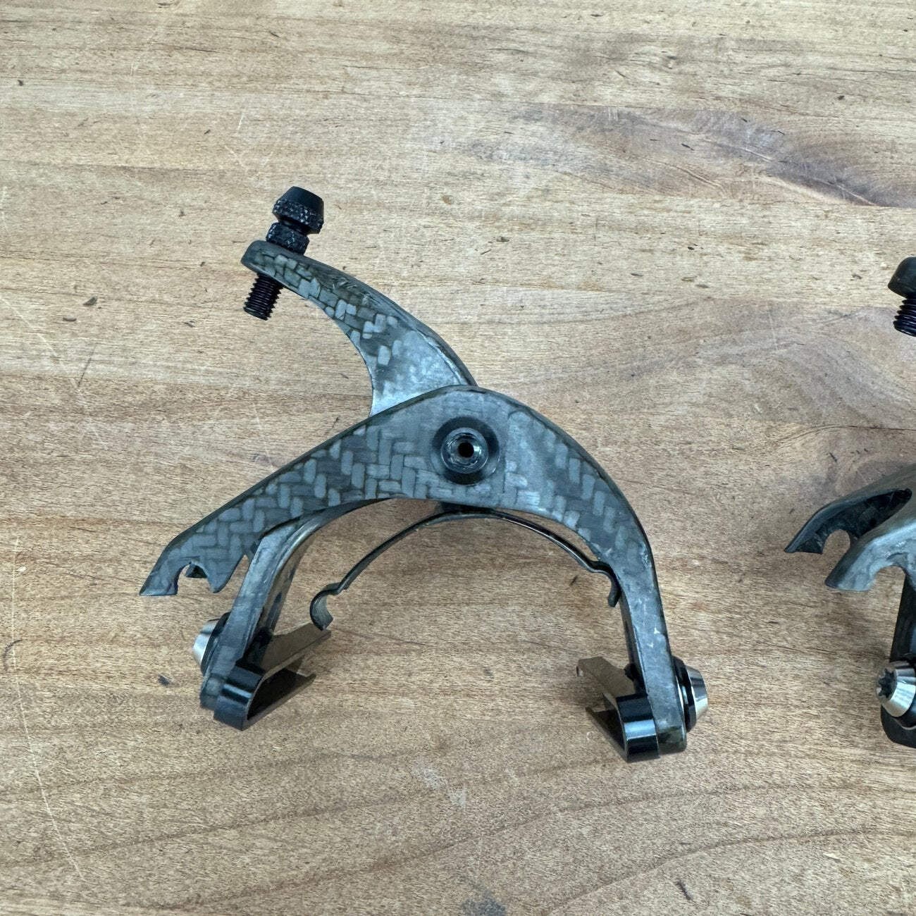 Rare! ax-lightness Orion SL Carbon Center-Mount Rim Brake Calipers 105 Grams!