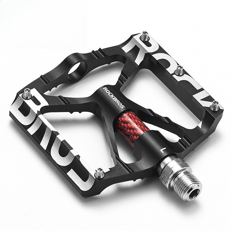 ROCKBROS MTB Road Bike Pedals CNC Aluminum Sealed Bearings 9/16 Bicycle Platform