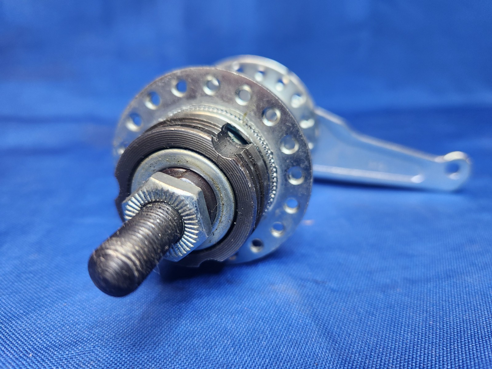 NOS Vintage Falcon Rear SS Bike Hub Silver 36H Coaster BRAKE Cruiser BMX