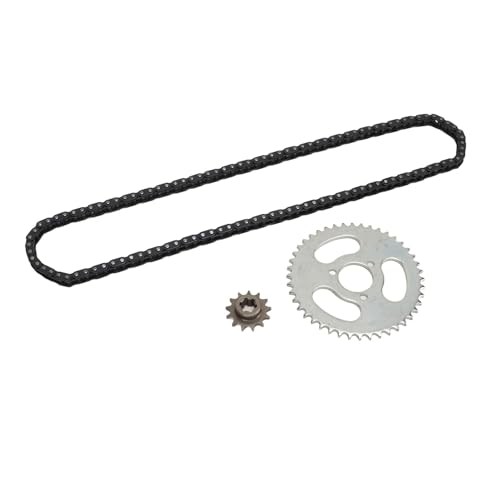 T8F 13T Front Sprocket Chain Kit,T8F Drive Sprocket Cog Gear Chain 116 Links