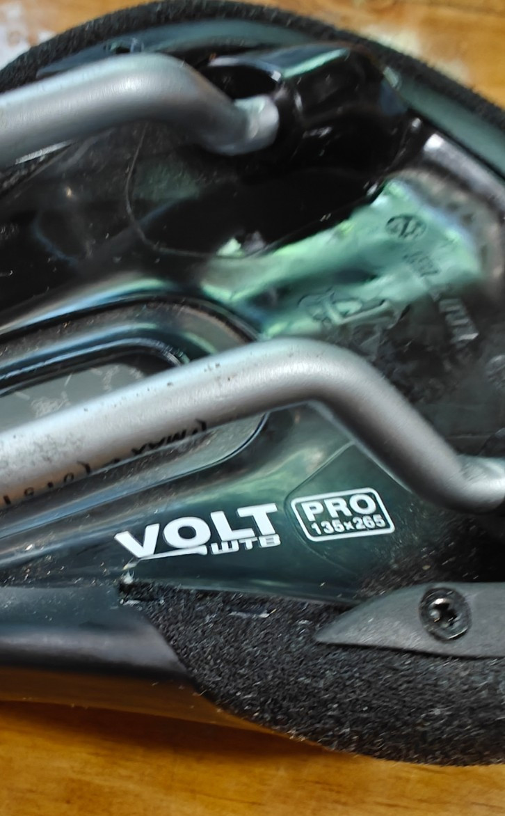 WTB Volt Saddle Black 265x135mm Cr-Mo