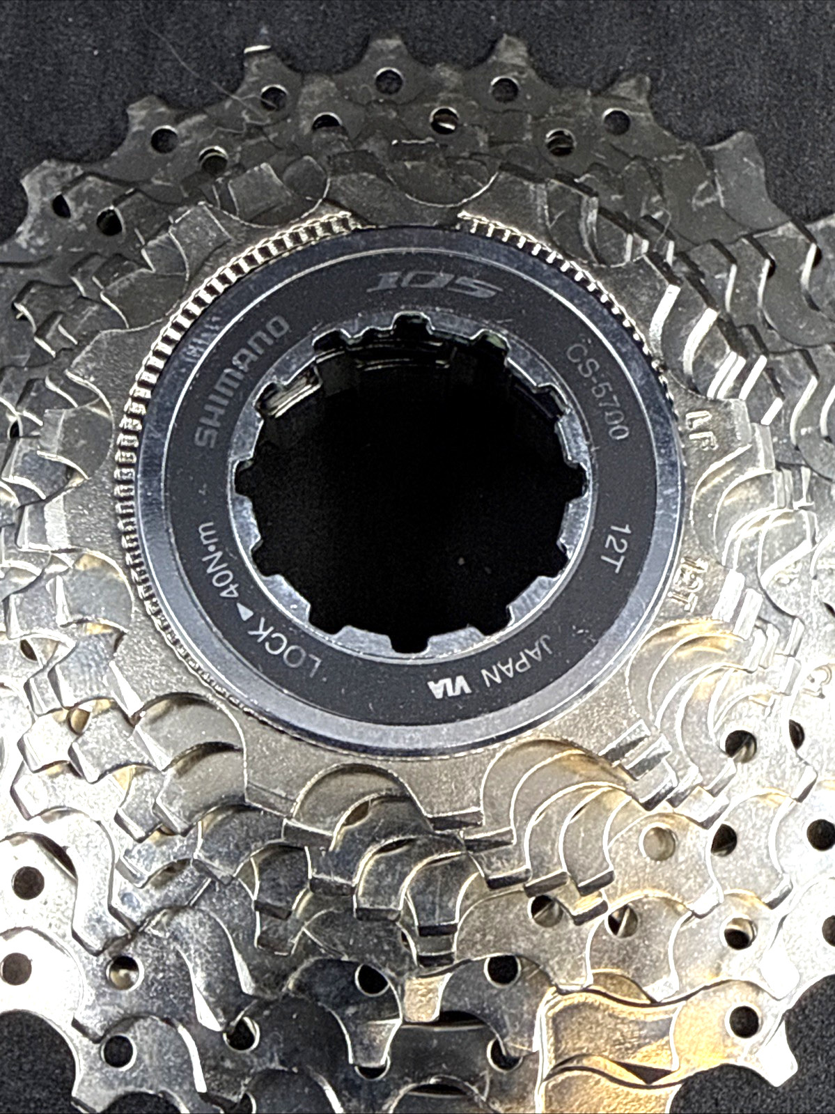 NOS Shimano 105 5700 CS-5700 12-27t 10-Speed HyperGlide Cassette NEW