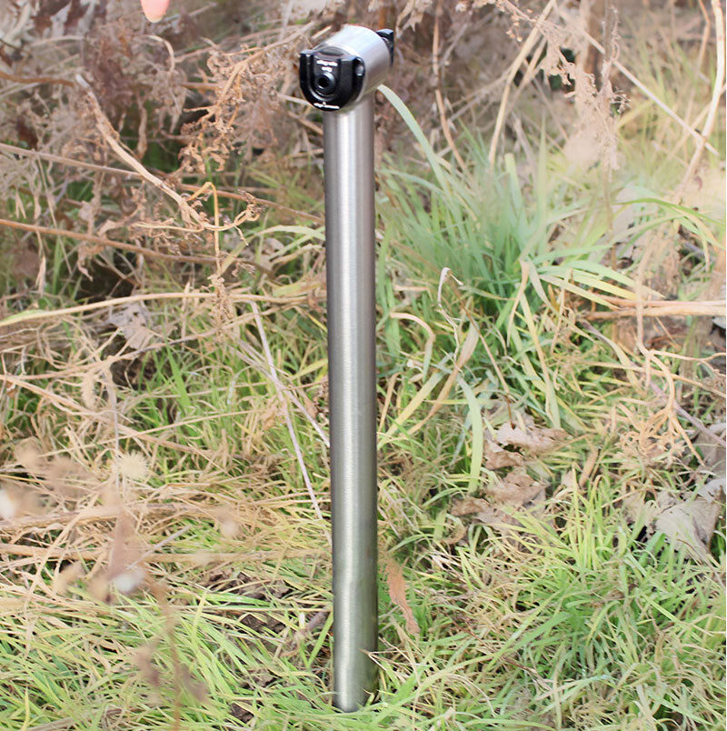 27.2 30.9 31.6 * 350 400mm Titanium alloy Seat post Bicycle Bike Setback Tube