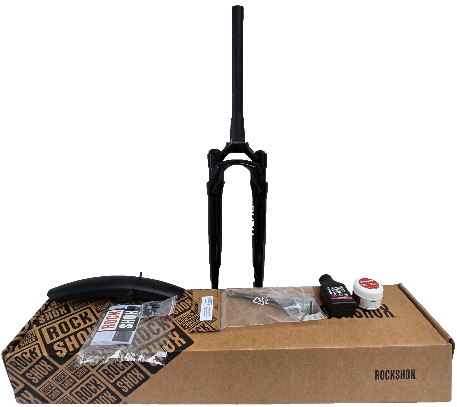 NEW RockShox Rudy Ultimate XPLR A2 Black 45mm Offset 30 or 40mm Travel