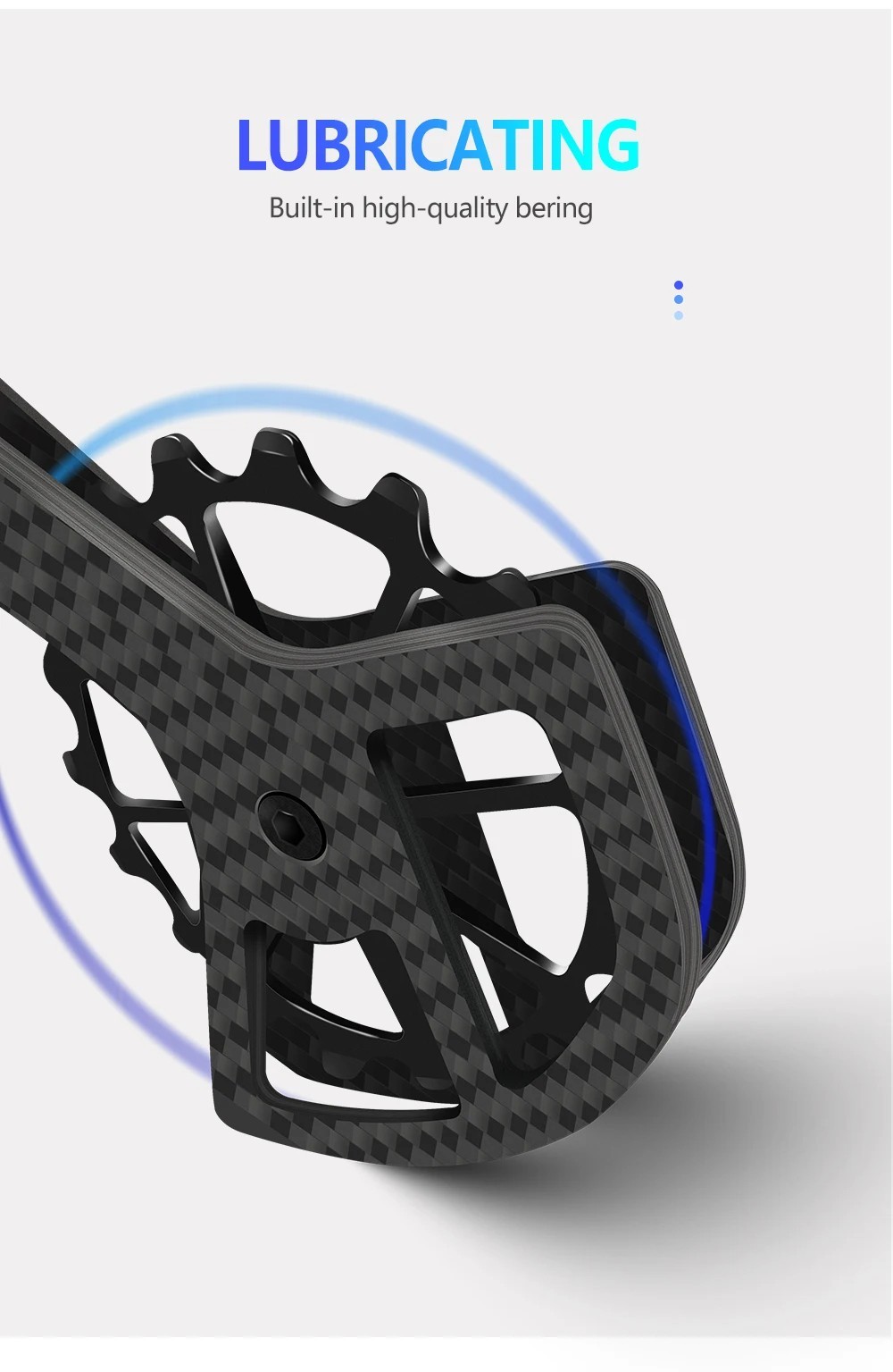 Oversized Pulley Wheel Shimano Ceramic Bearing Jokey Wheels