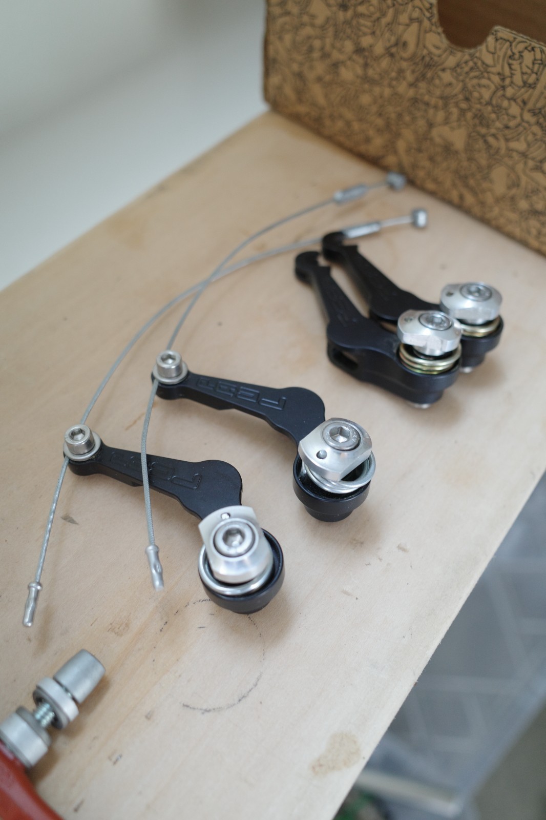 Paul Components Touring Cantilever Brake Set Black, Paul Funky Monkey