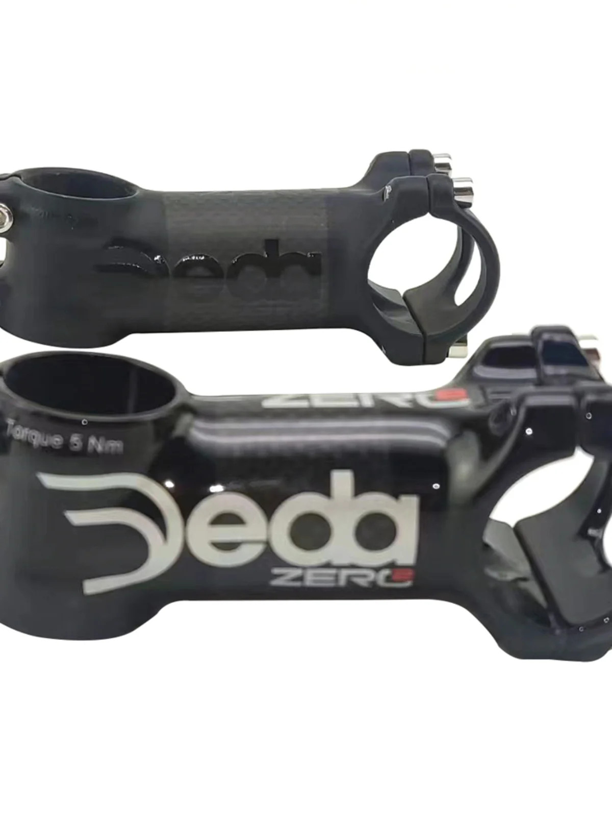 Carbon Stem Mountain / Road Bicycle Stem 6 / 17 Degrees Length 60-120mm