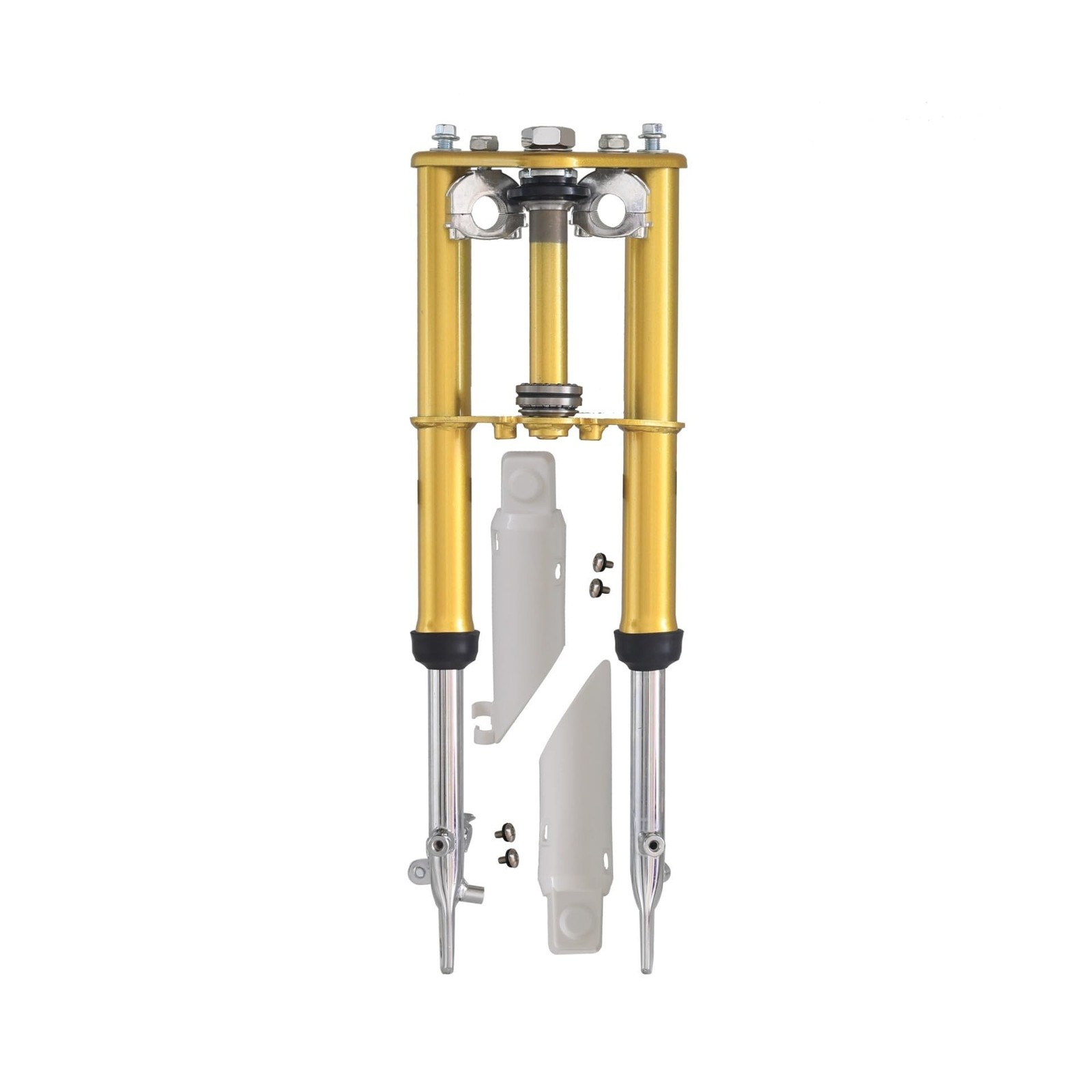 Front Fork Suspension Shock Assembly 19.69 Inch 500mm Length 0.91 Inch 23mm D…