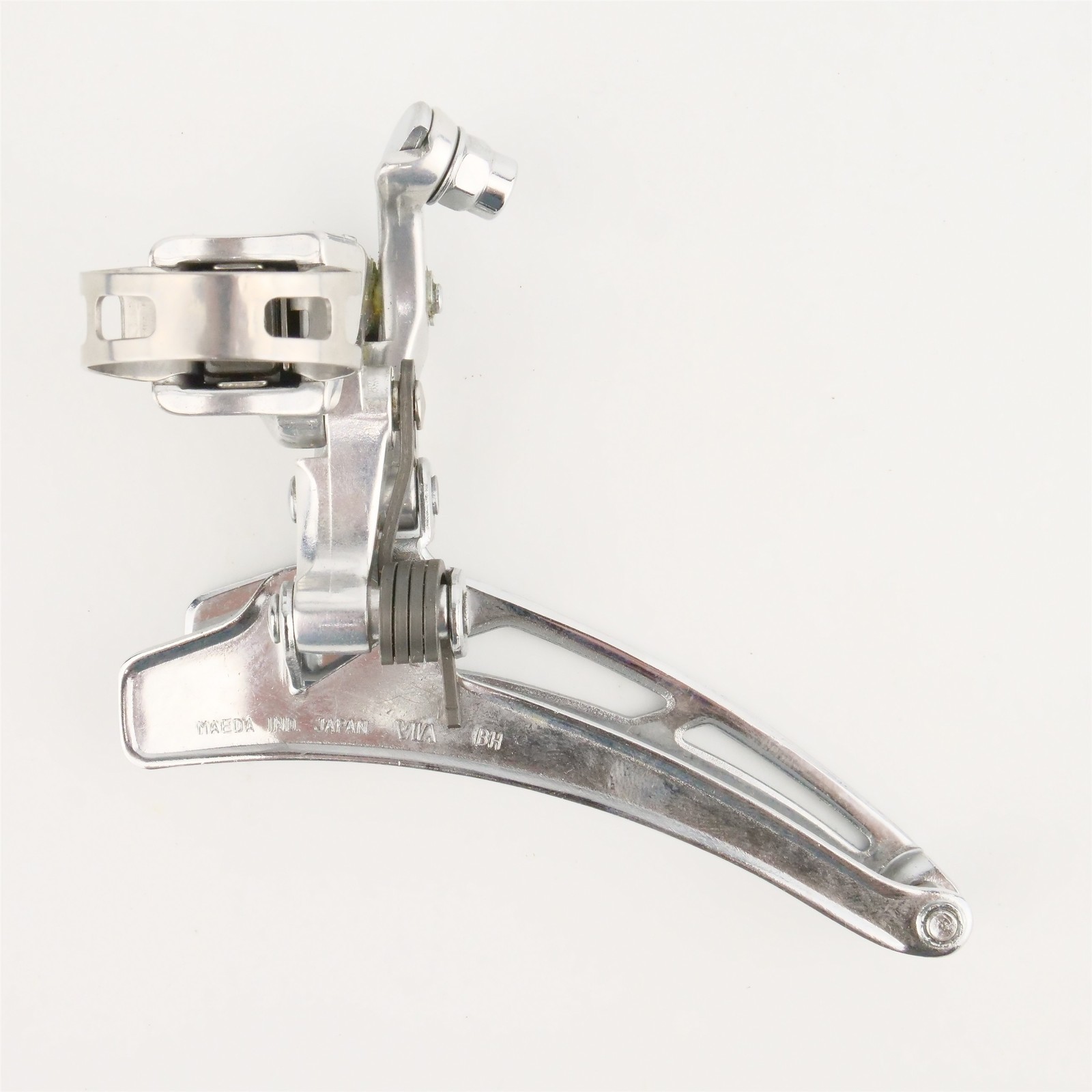NOS Suntour Cyclone Front Derailleur 28.6 Clamp Double Bottom Pull Road