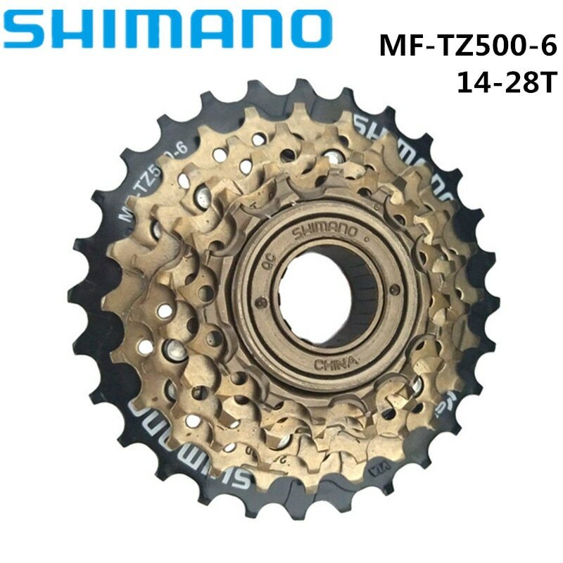 Shimano Tourney MF-TZ500 6 / 7 Speed 14-28T 14-34T Freewheel Road Bike MTB
