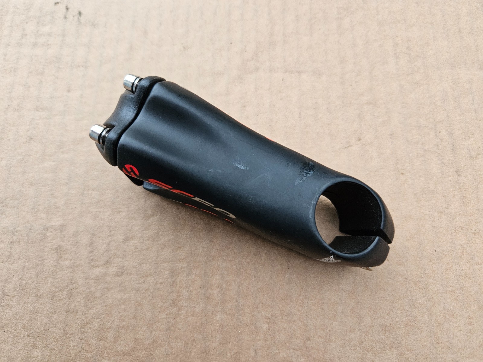 ToSeek SC50 Aluminum 1-1/8″ Threadless Stem 90mm x 31.8mm Clamp Black